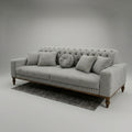 Fabric Sofa Premium Wood Classic Living Room Design