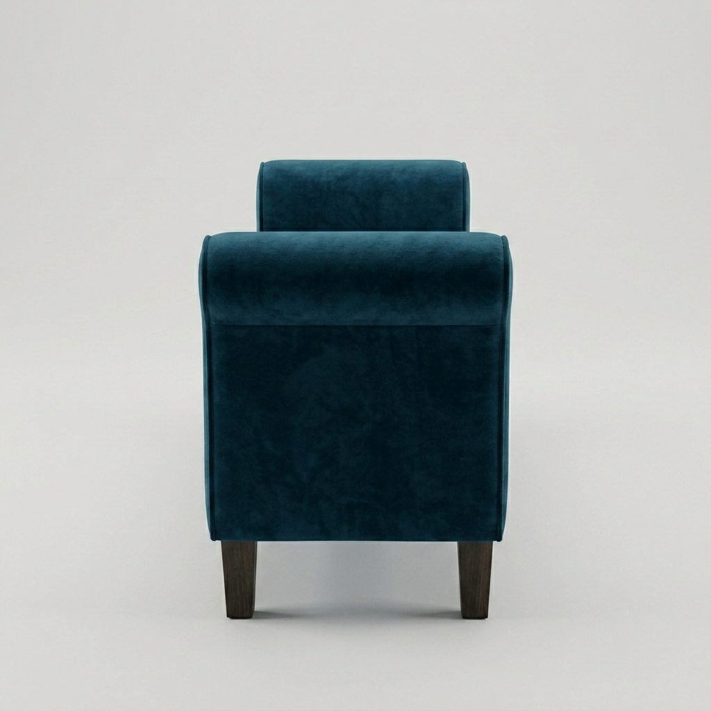 Tufted Velvet Seti with Premium Wood Legs – Classic Style