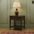 Bedside Table Premium Wood Modern Storage Design