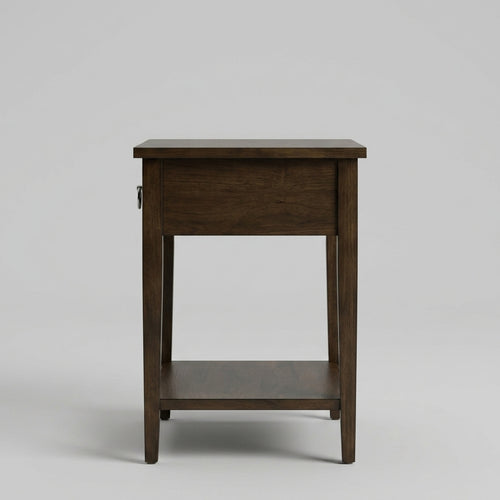 Bedside Table Premium Wood Modern Storage Design