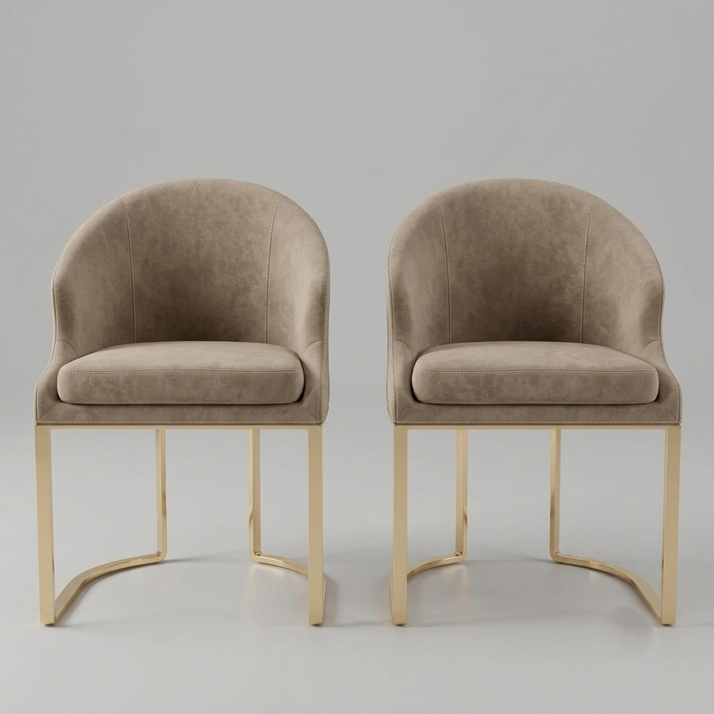 Marble dining set table and chair detail - Asghar Interior