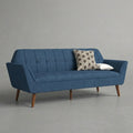 Fabric Sofa Premium Wood Scandinavian Style Design